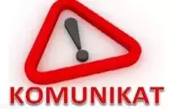 Zdjęcie do Komunikat